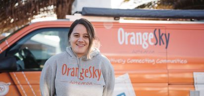 A volunteer on an Auckland shift